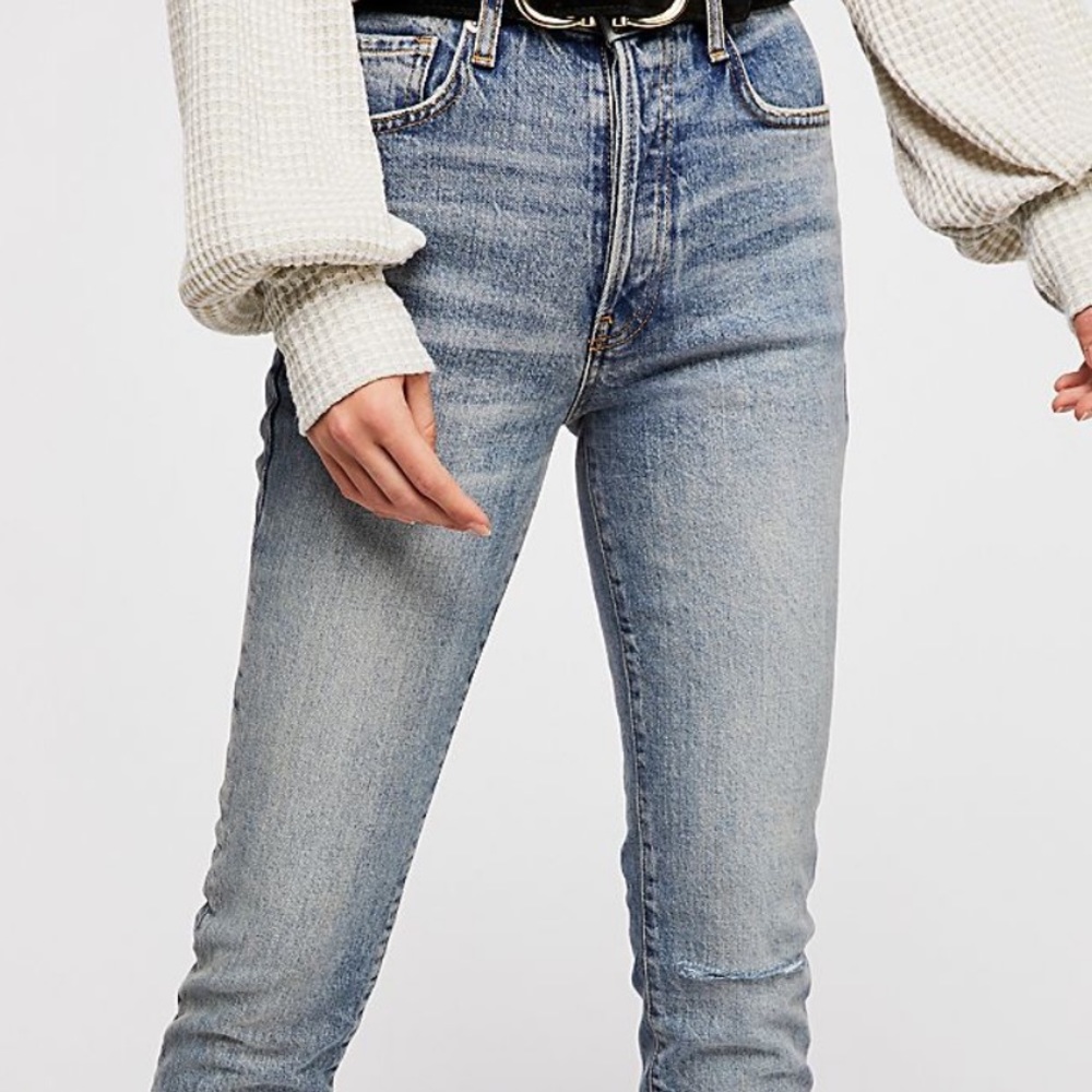 Free People Stella Skinny Jeans